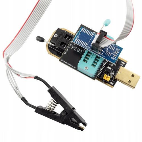 Mega zestaw programator EEPROM i Flash na CH341A pamięci serii 24 25 93 95 na Arena.pl