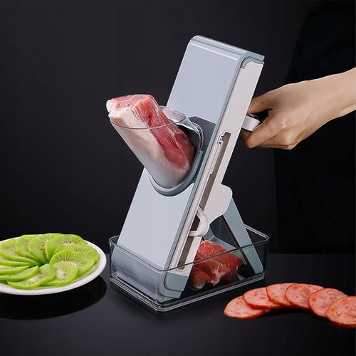 KRAJALNICA DO WARZYW Z POJEMNIKIEM I WYMIENNYMI NAKŁADKAMI TARKA na Arena.pl