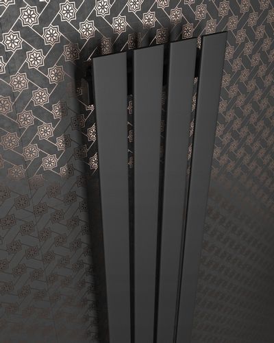 GRZEJNIK DEKORACYJNY BELLOSLIM 100x30 CZARNA STR na Arena.pl