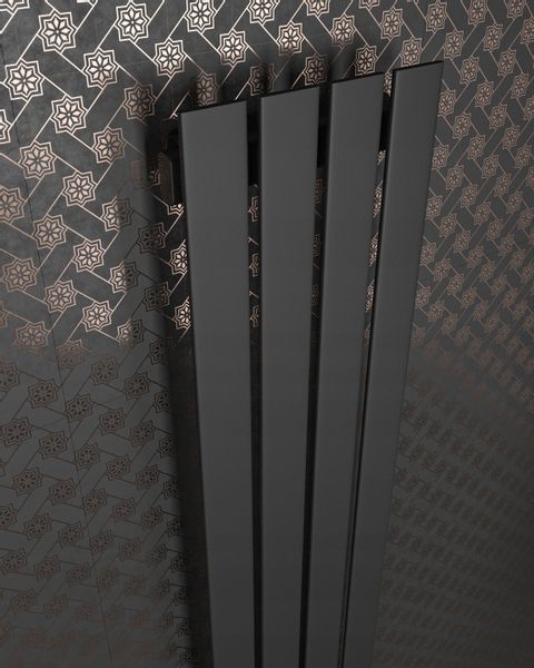 GRZEJNIK DEKORACYJNY BELLOSLIM 100x30 CZARNA STR zdjęcie 5