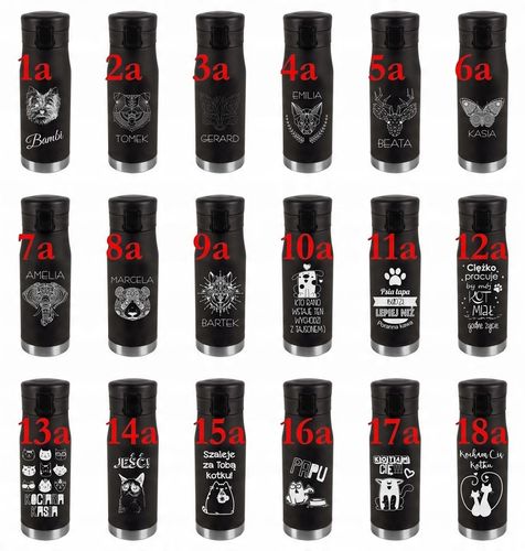 Kubek termiczny 600 ml TERMOS PREZENT szkoła biuro podróż auto TWÓJ GRAWER na Arena.pl