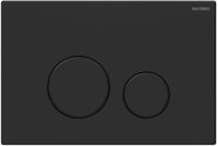 Przycisk spłukujący do stelaża Geberit Delta Sigma czarny mat cichy trwały