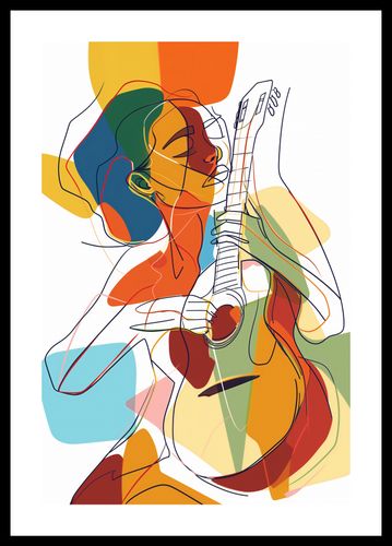 Plakat 30x45cm Wewnętrzna Muza na Arena.pl