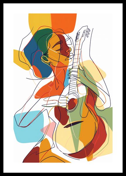 Plakat 30x45cm Wewnętrzna Muza zdjęcie 3