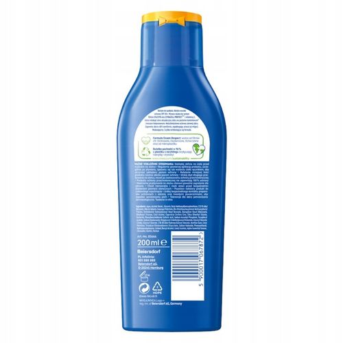 NIVEA SUN Protect & Moisture Nawilżający balsam do opalania SPF 50+, 200 ml na Arena.pl