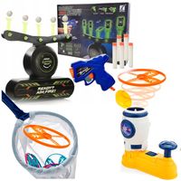 NAJLEPSZA ZABAWKA WYRZUTNIA DYSKÓW DLA DZIECI+LATAJĄCE PIŁECZKI STRZELANIE