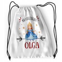 Plecak Sportowy Szkolny Dla Olgi Córki Dziecka Z Nadrukiem Ze Zdjęciem