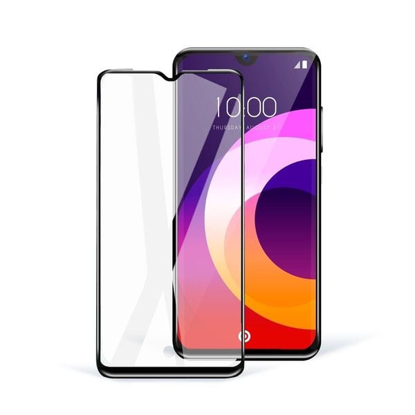 5D Full Glue Ceramic Glass - do iPhone 14 Pro Max czarny zdjęcie 1