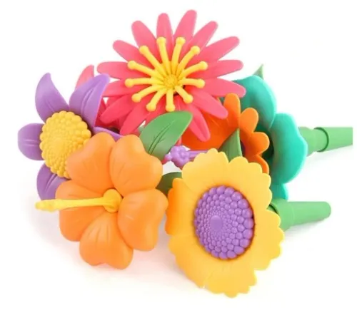 OGRÓD KREATYWNY KWIATY UKŁADANKA KLOCKI 148 SZT. na Arena.pl