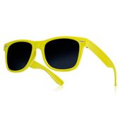 Okulary przeciwsłoneczne WAYFARER nerdy kujonki - ŻÓŁTE