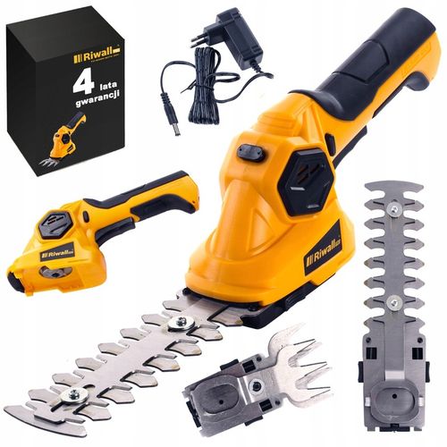 Akumulatorowe Nożyce Do Trawy Krzewów 2w1 Sekator Przycinarka Lekkie FIFNE na Arena.pl