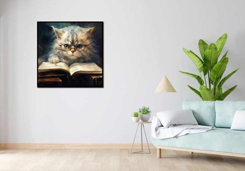 Plakat 90x90cm Ucz Się Ucz zdjęcie 4