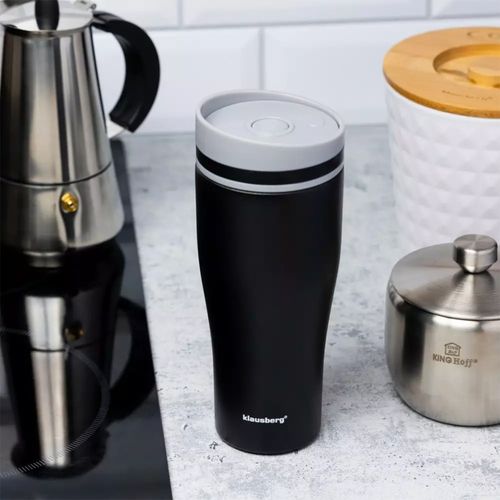 termiczny kubek 380ml click clack klausberg kb-7617 na Arena.pl