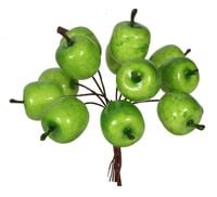 Jabłuszka rajskie do aranżacji zielone 10 cm