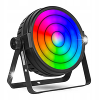 REFLEKTOR SCENICZNY DYSKOTEKOWY OŚWIETLACZ PAR EFEKT LED 66 DIOD RGB