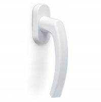 KLAMKA DO OKIEN PCV METALOWA BIAŁA - IR DDRC