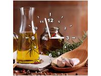 40X40CM ZEGAR AROMATYCZNA OLIWA OLIWEK OBRAZ