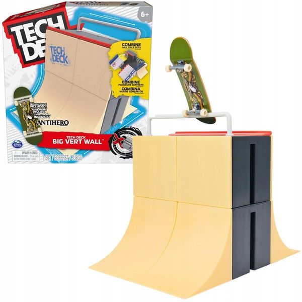 TECH DECK FINGERBOARD ZESTAW RAMPA BIG VERT WALL zdjęcie 1