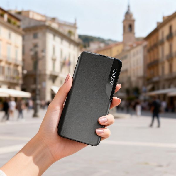 tech-protect smart view galaxy a37 5g black zdjęcie 5