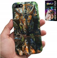 ETUI DO HUAWEI Y7 2018 - DINO DINOZAUR TRICERATOPSEM FUTERAŁ