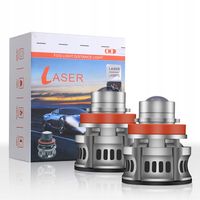 ŻARÓWKI LED H11 H9 H8 PRZECIWMGIELNE 22000LM 120W