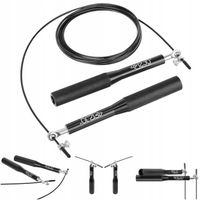 SKAKANKA BOKSERSKA CROSSFIT ALUMINIOWA Z ŁOŻYSKAMI REGULOWANA FITNESS