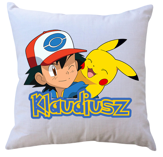 Poduszka Pokemon z imieniem zdjęcie 3