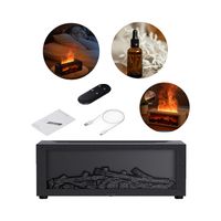 NAWILŻACZ POWIETRZA KOMINEK LED RGB DYFUZOR AROMATERAPIA TIMER + PILOT