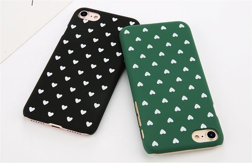 ETUI Obudowa Serca MAT iPhone 7 8 Dot Kropki na Arena.pl