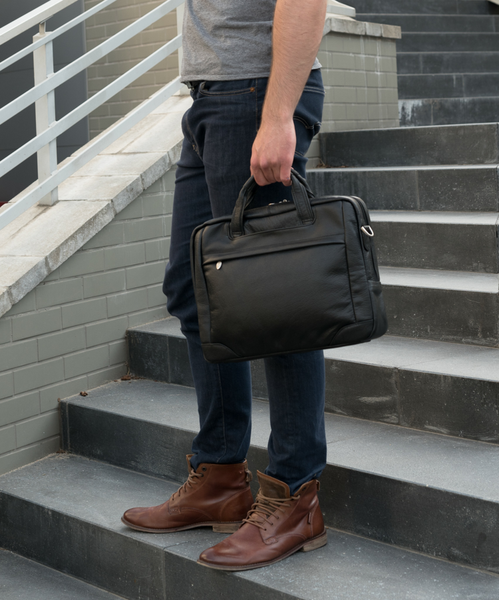 Torba na laptopa McKlein Bronzeville 15,6" Brązowa zdjęcie 4