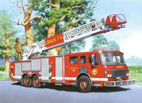 Puzzle 60el. fire engine na Arena.pl