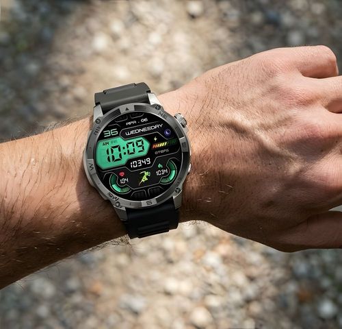 smartwatch gravity grafitowy pasek + bransoleta gt46-3 na Arena.pl