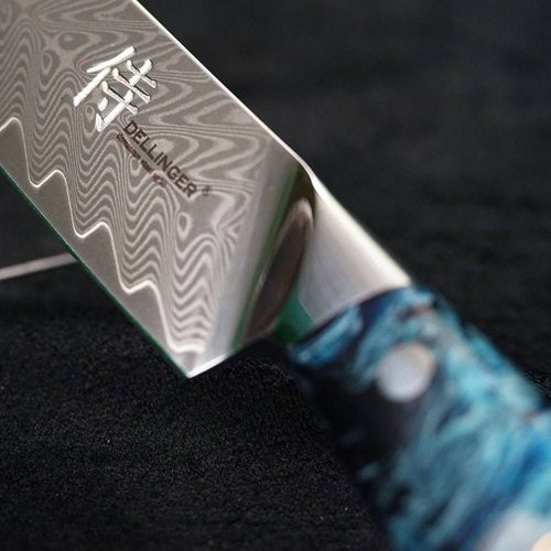 Nóż Dellinger RESIN FUTURE Utility 150 mm [K-H190] Blue na Arena.pl