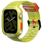 Skinarma pasek+etui Saido 2in1 Apple     Watch 45/44mm żółty/yellow neon