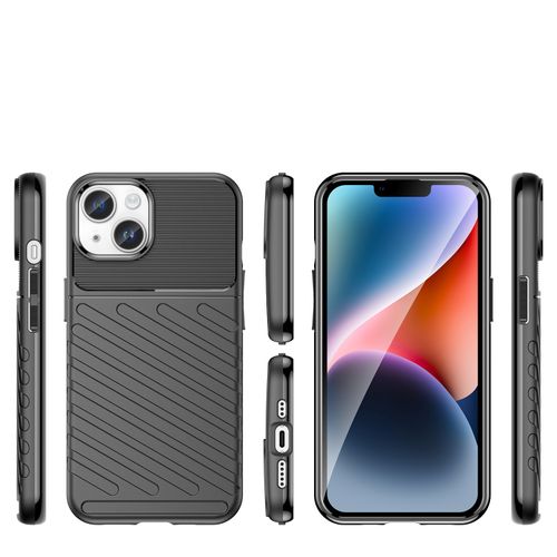 pancerny pokrowiec etui na iphone 14 plus thunder case - czarny na Arena.pl