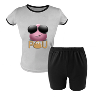 Krótka Piżama dziecięca Pou