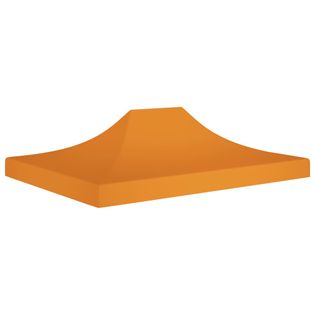 Dach Do Namiotu Imprezowego, 4 X 3 M, Pomarańczowy, 270 G/M²