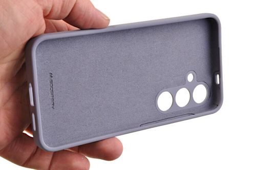 Etui Mercury Goospery Silicone do Samsung Galaxy S24+ / S24 Plus lawendowy na Arena.pl