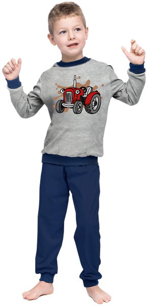 Piżama dziecięca Traktory zdjęcie 2
