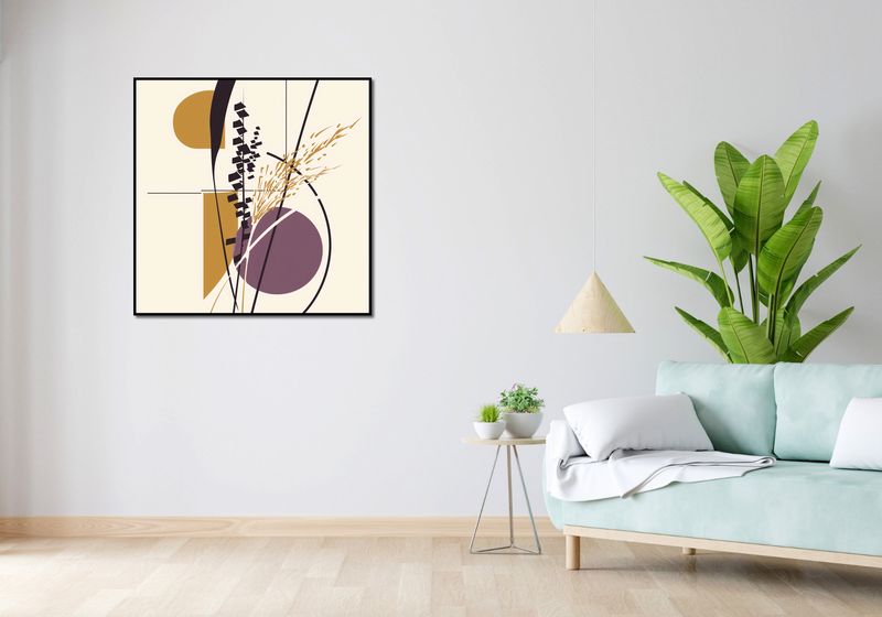 Plakat 90x90cm Jesienne Tańce zdjęcie 4