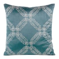 Poszewka dekoracyjna BLINK-30 45x45 Eurofirany niebiesko/jasnozłota