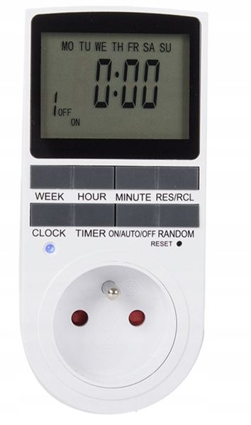 PROGRAMATOR CZASOWY WŁĄCZNIK WYŁĄCZNIK LCD zdjęcie 2