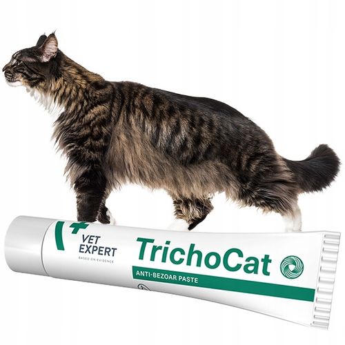 Pasta odkłaczająca dla kotów preparat odkłaczanie Vet Expert Trichocat 120g na Arena.pl