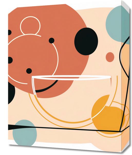 Obraz 40x50cm Harmonia Ciepła zdjęcie 1