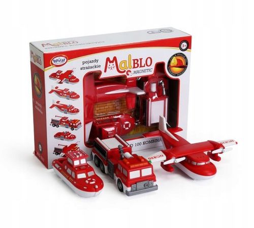 MALBLO MAGNETIC - pojazdy strażackie 0317 na Arena.pl