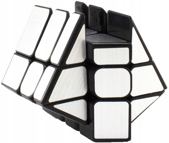ORYGINALNA KOSTKA RUBIKA Mirror Wind Silver 3x3x3 zdjęcie 2