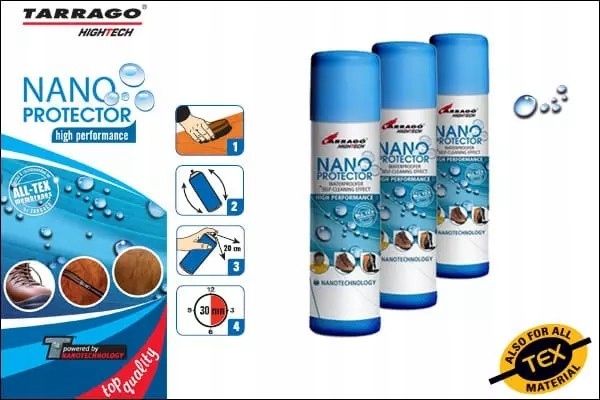 Impregnat butów odzieży Nano Protector 400 GORETEX zdjęcie 2