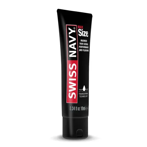 swiss navy max size cream 10 ml - krem dla mężczyzn z butea superba na Arena.pl