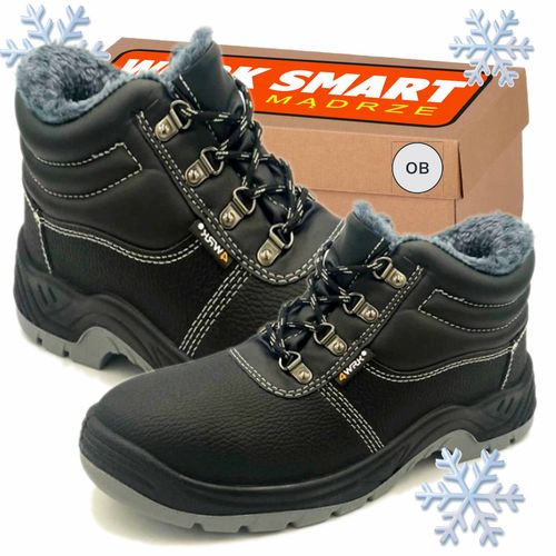 Trzewiki Robocze Zimowe Ocieplane Futrem Algol Winter Ob 4Wrk Bez Noska 46 na Arena.pl