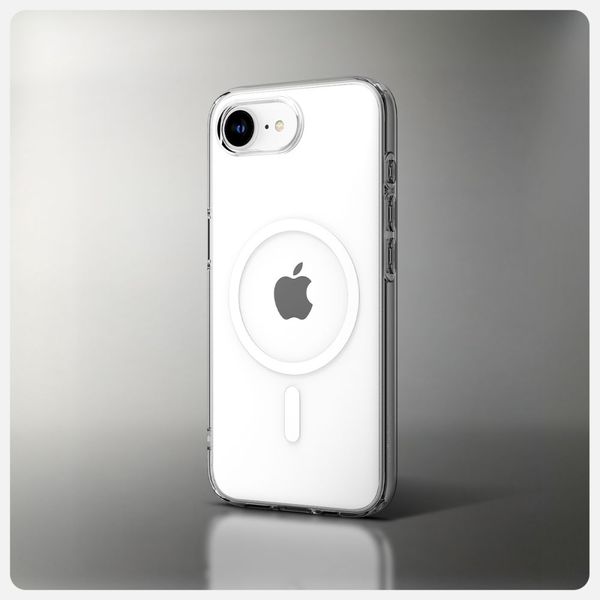 spigen liquid crystal mag magsafe iphone 16e clear zdjęcie 10